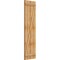 Ekena Millwork Joined Board-n-Batten Shutters w/Z-Bar, Rough Sawn Western Red Cedar, 21 1/2W x 78H, PR RBJ06Z21X078RWR - alternate 4